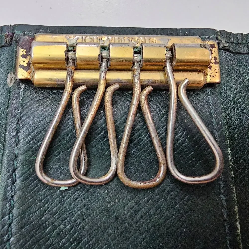 Louis Vuitton Key Case Holder Dark Green LV